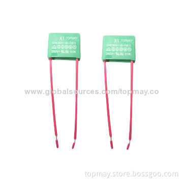 Polypropylene Film Capacitor with 2.5kV Impulse Voltage and 0.0022 to 4.7μF Capacitance